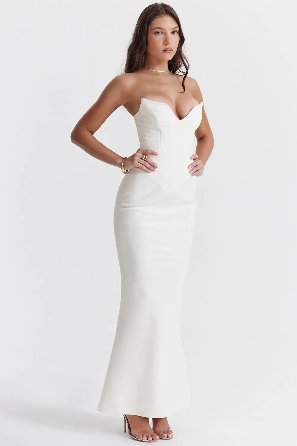 Araminta - Strapless Corset Dress