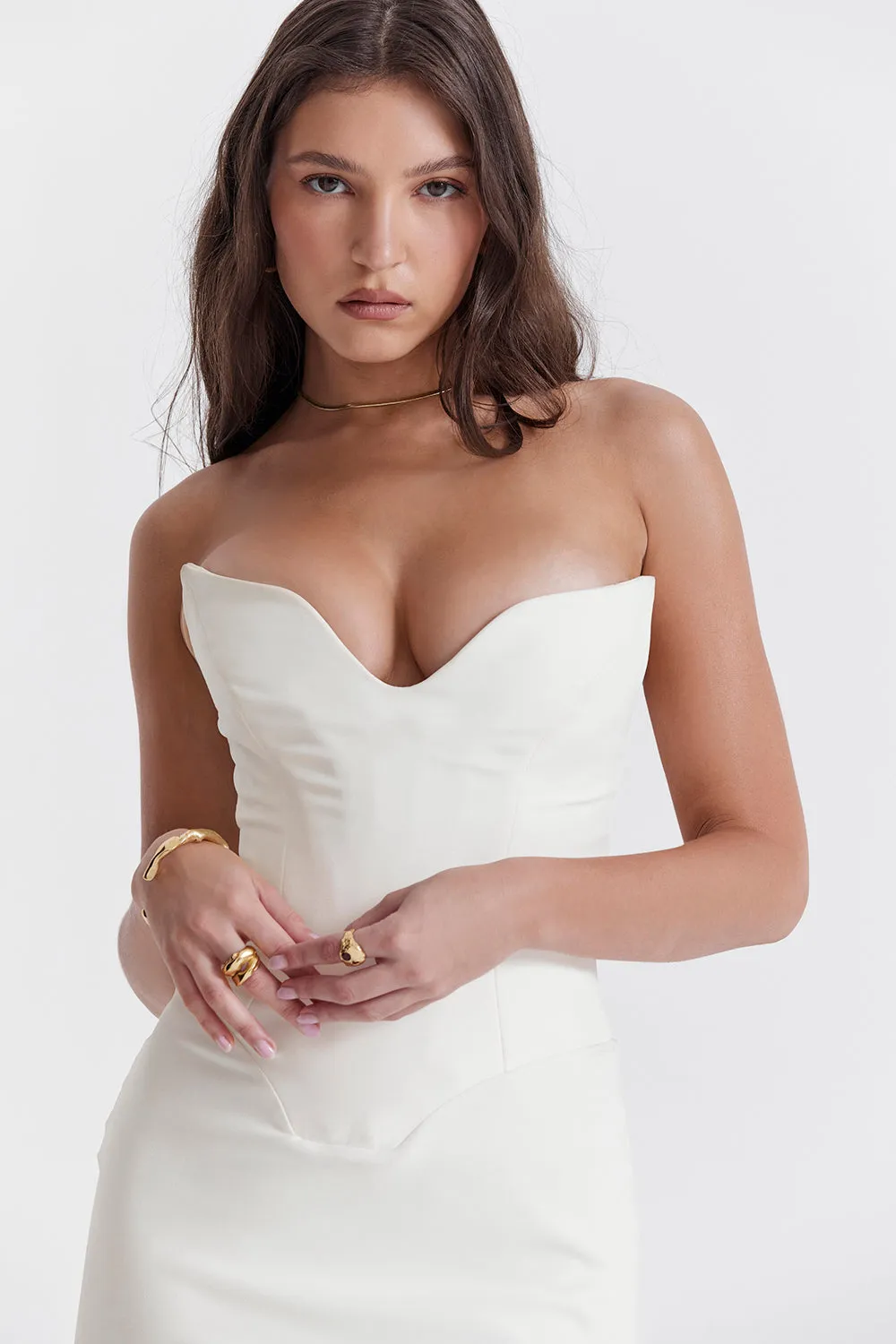 Araminta - Strapless Corset Dress