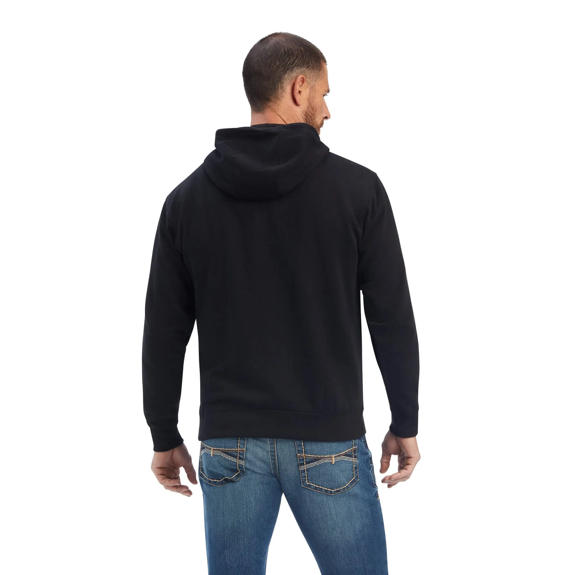Ariat Men's Mexico Hoodie, Black