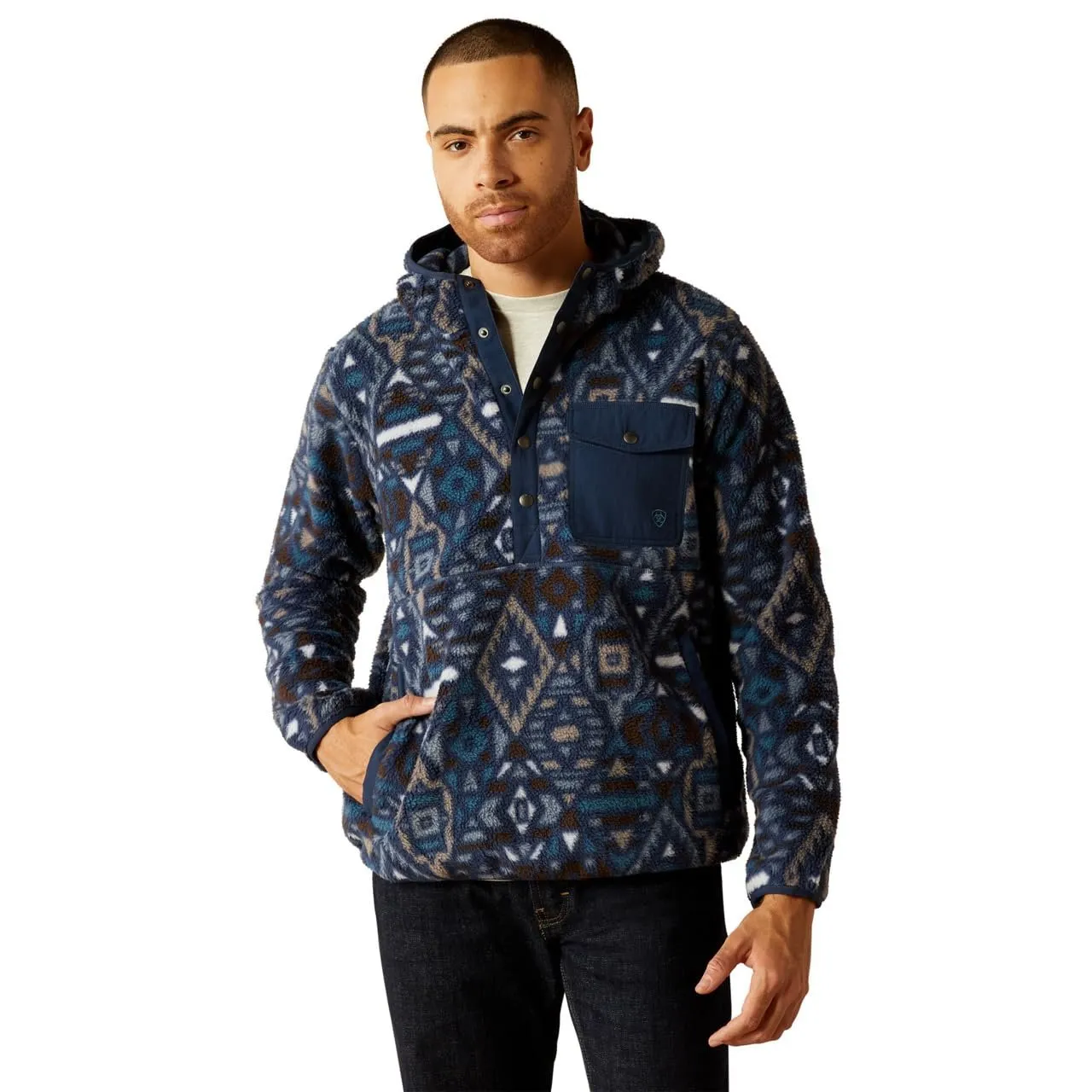 Ariat Men's Polar Bear Fleece Hoodie