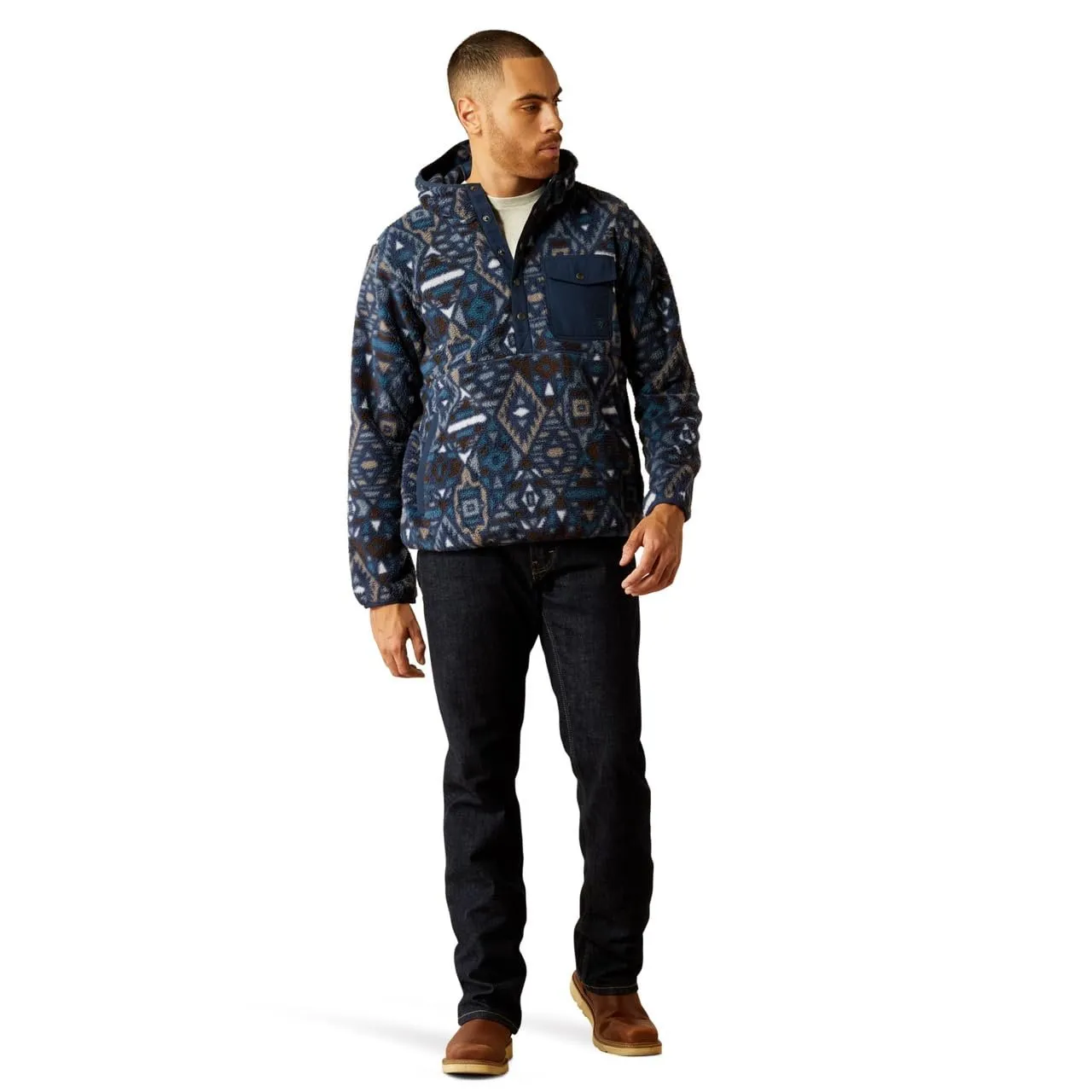Ariat Men's Polar Bear Fleece Hoodie