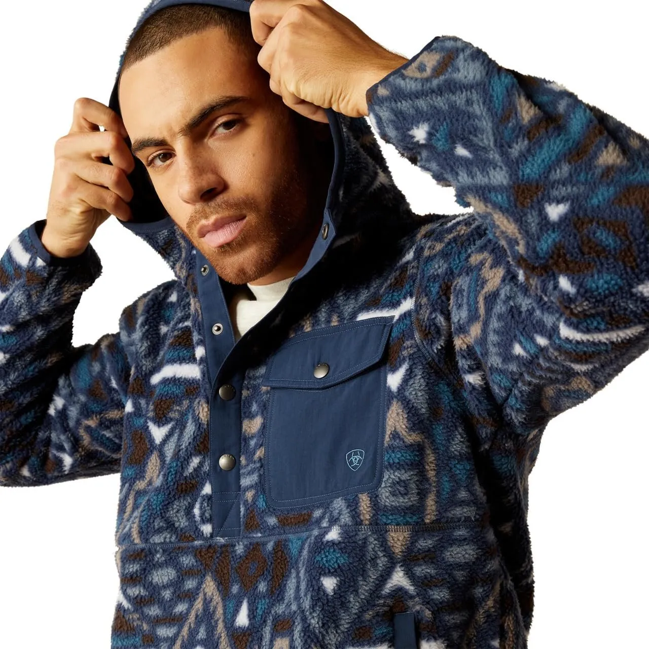 Ariat Men's Polar Bear Fleece Hoodie