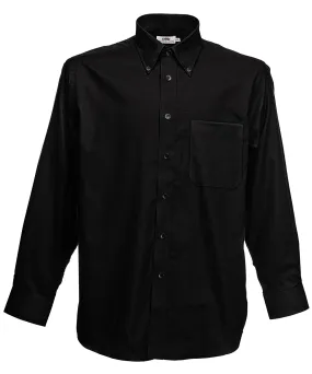 Black - Oxford long sleeve shirt