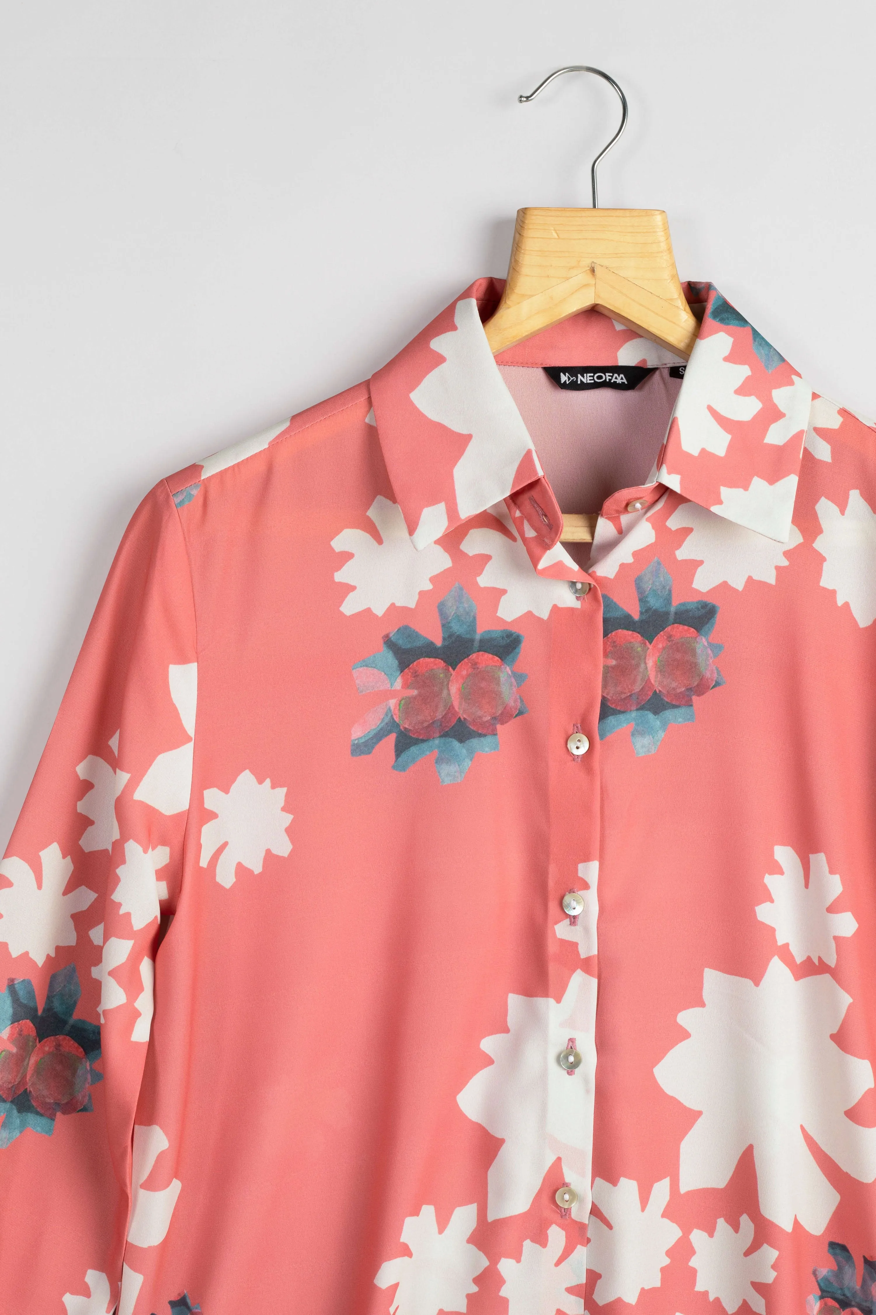 Fashionable Floral Shirt For Women