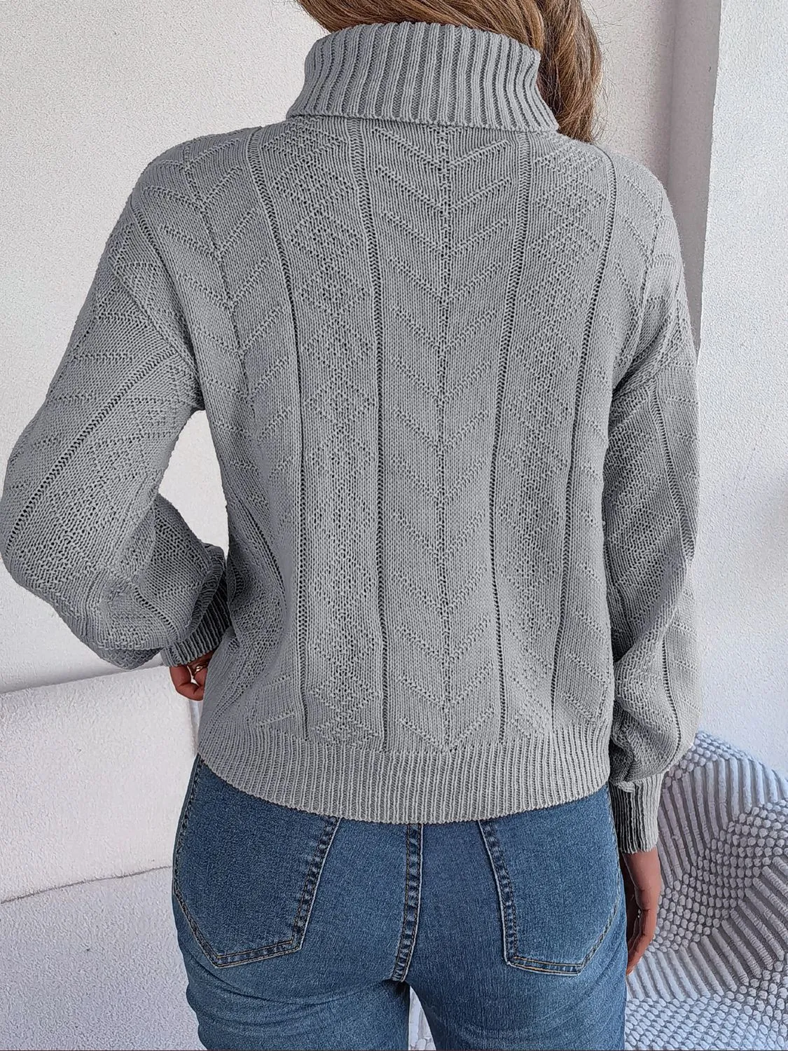 Getting Cozy Turtleneck Sweater