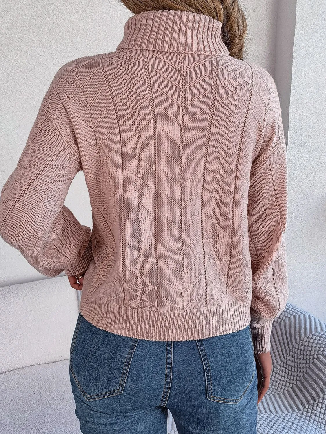 Getting Cozy Turtleneck Sweater