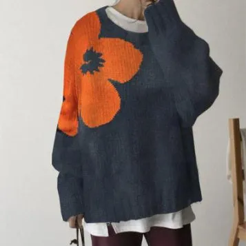 Jessica – Fashionable Women's Pullover Sweater