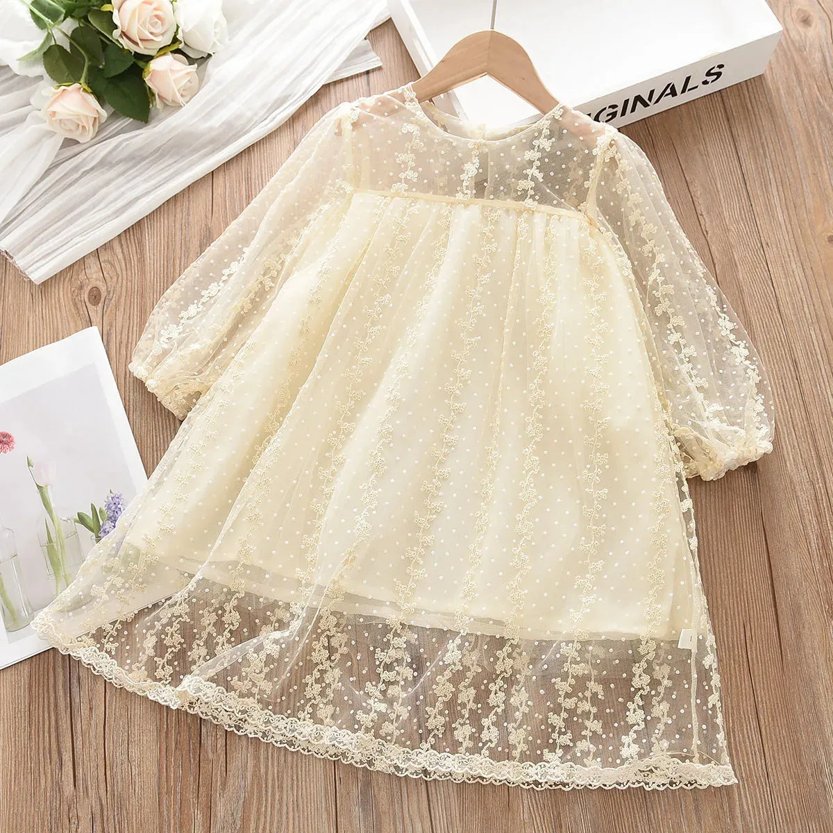 Lace Tulle Dress