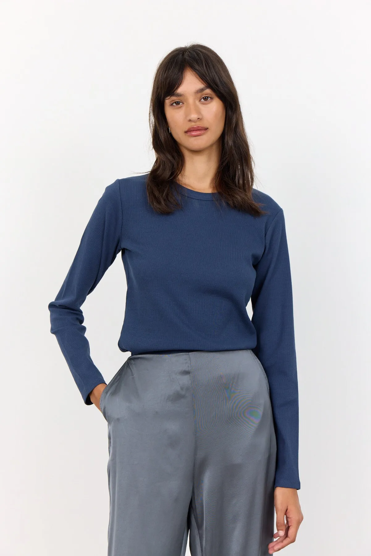 LR-NUMBIA 3 Blouse Dark blue