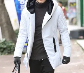 Men's Warm Hooded Loose Winter Jacket