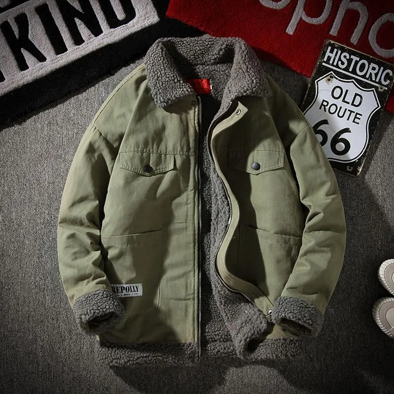 Men's Winter Cashmere Warm Jacket