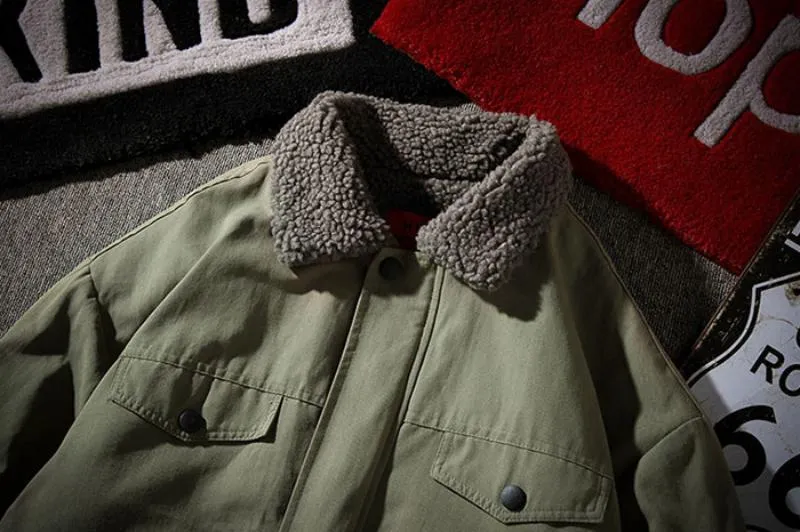 Men's Winter Cashmere Warm Jacket