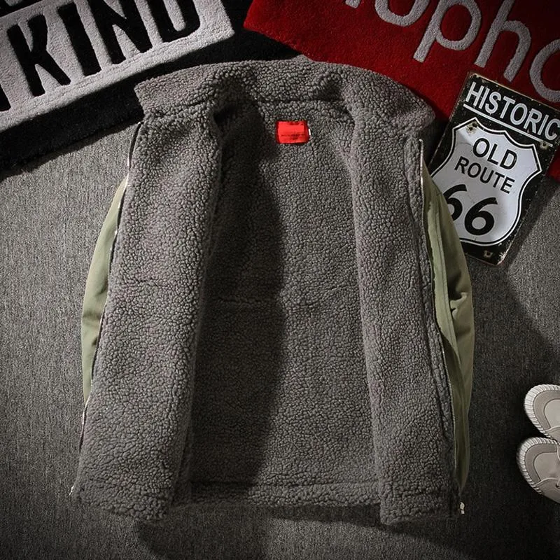 Men's Winter Cashmere Warm Jacket