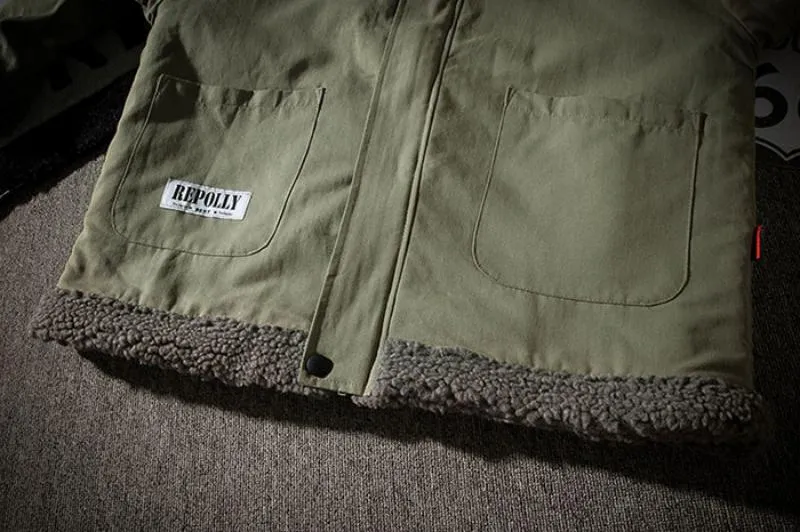Men's Winter Cashmere Warm Jacket
