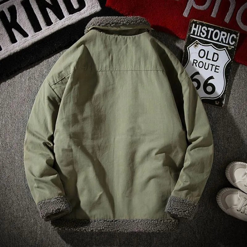 Men's Winter Cashmere Warm Jacket