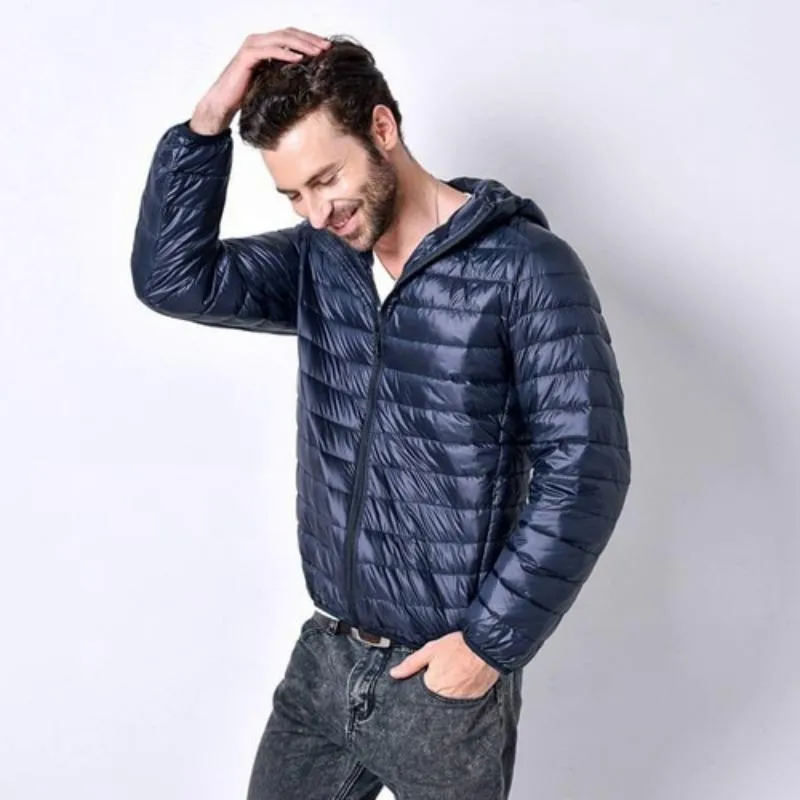 Men's Winter Warm Waterproof Hooded Jacket