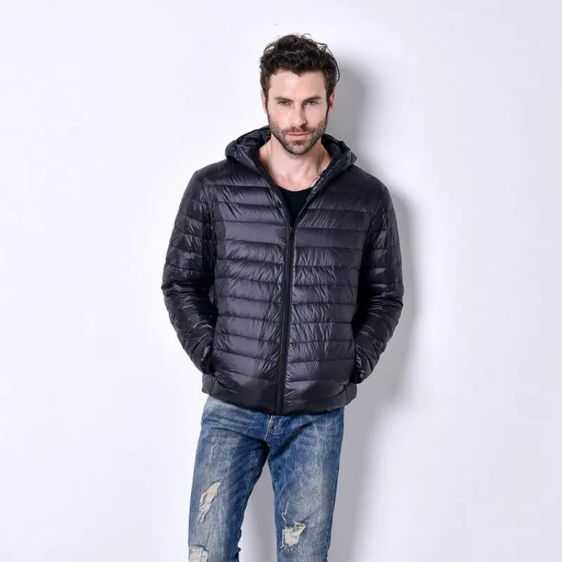 Men's Winter Warm Waterproof Hooded Jacket