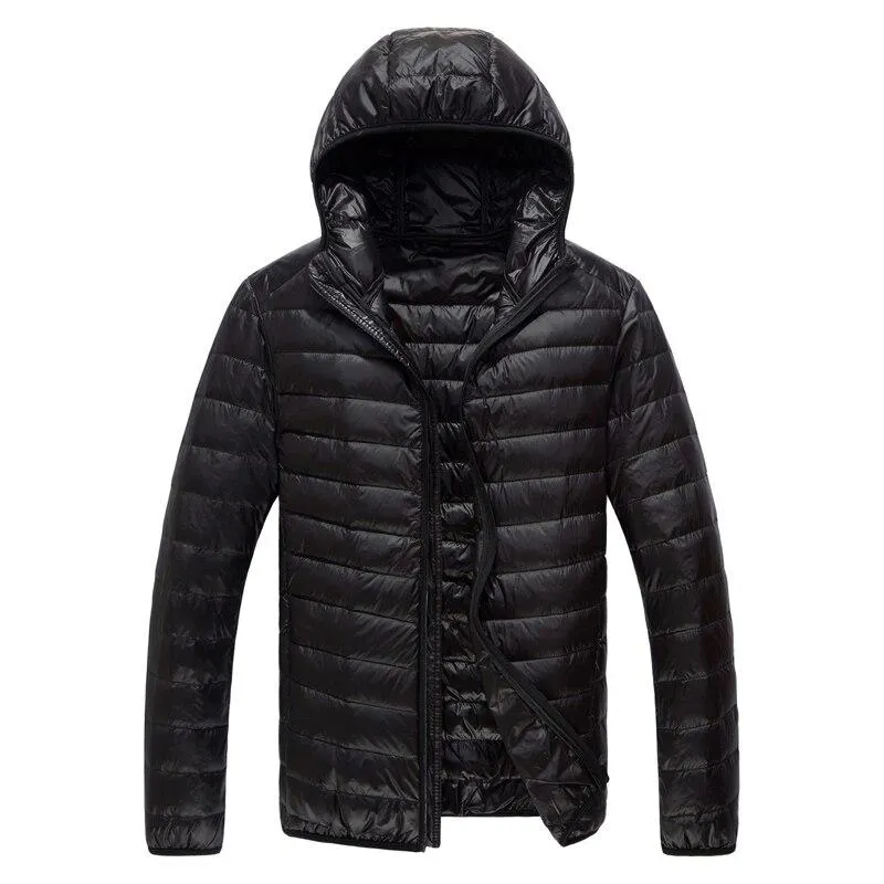 Men's Winter Warm Waterproof Hooded Jacket