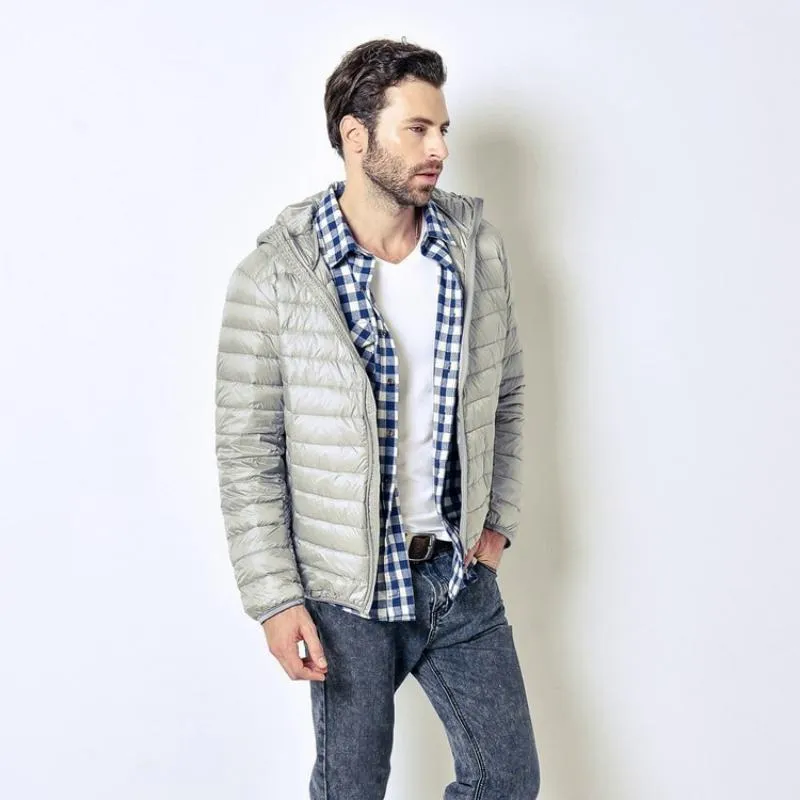 Men's Winter Warm Waterproof Hooded Jacket