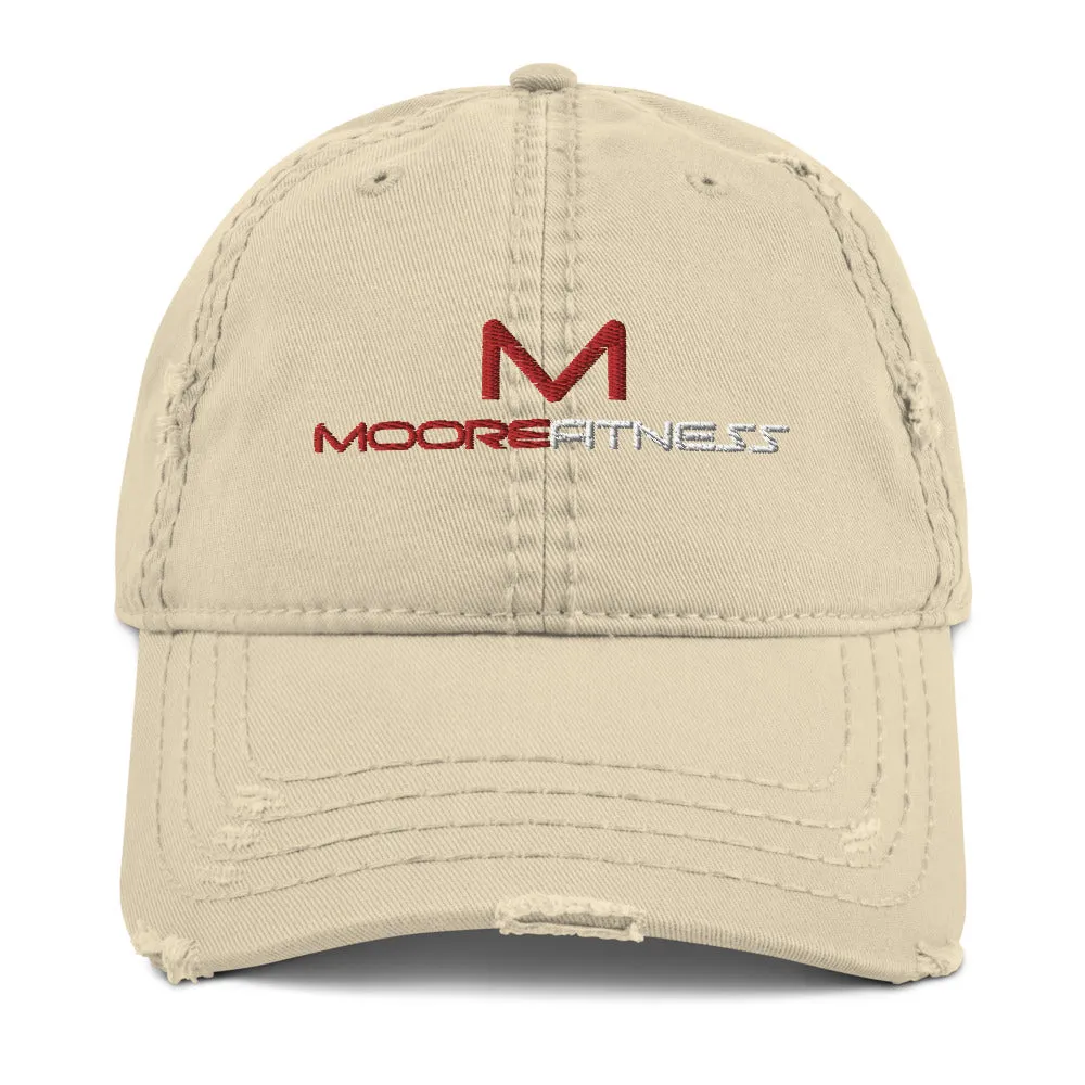 Moore Fitness Dad Hat "Distressed"