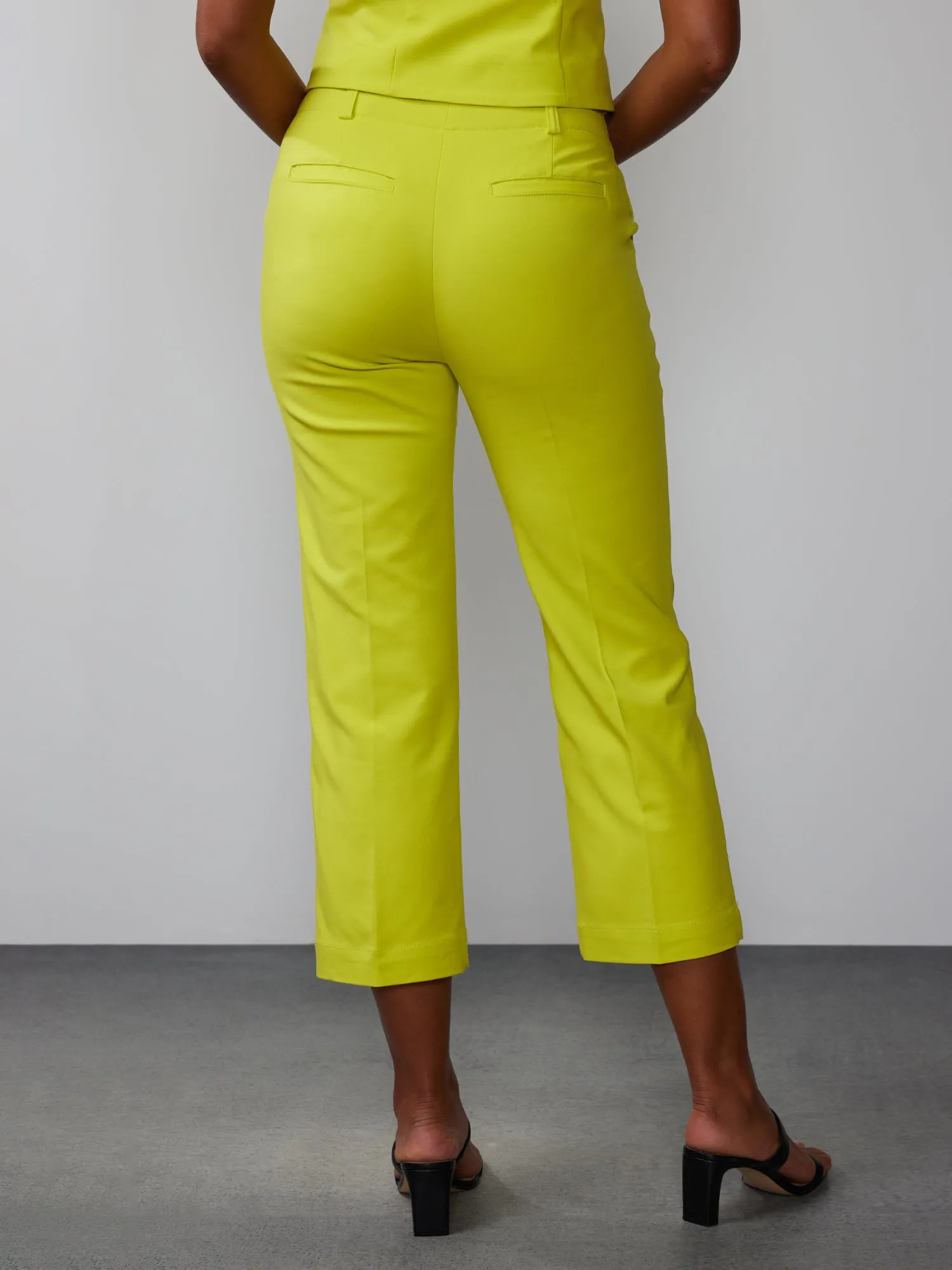 Petite Straight Leg Ankle Pant