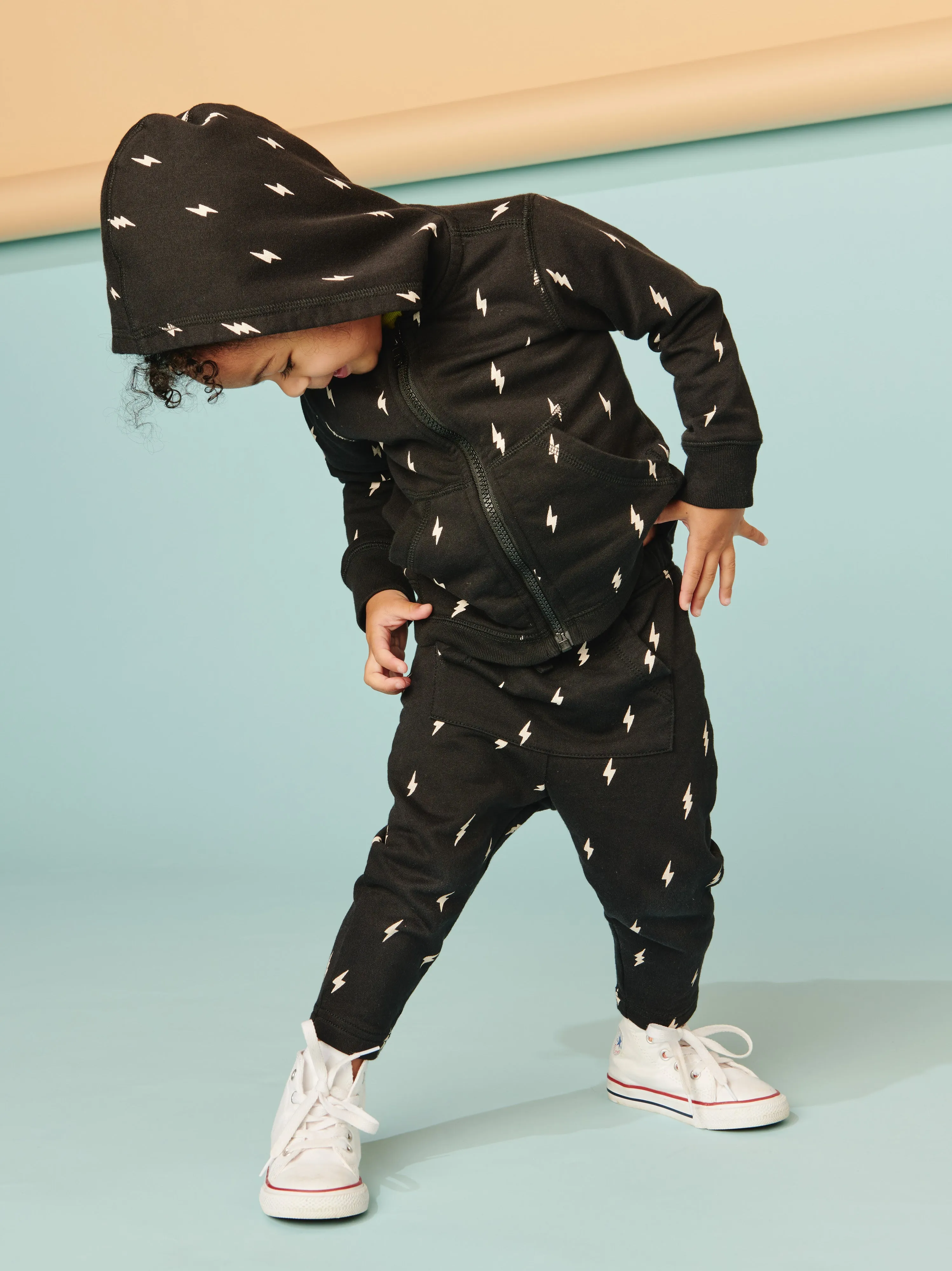 Pocket O' Sunshine Baby Joggers - Lightning Bolts