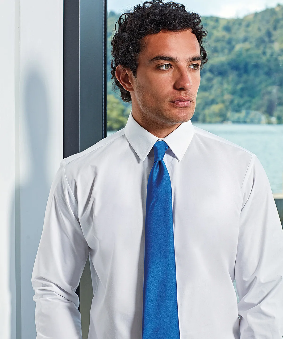 Strawberry Red - 'Colours' satin tie
