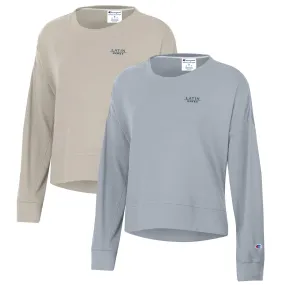 Womens Sueded Touch Crew