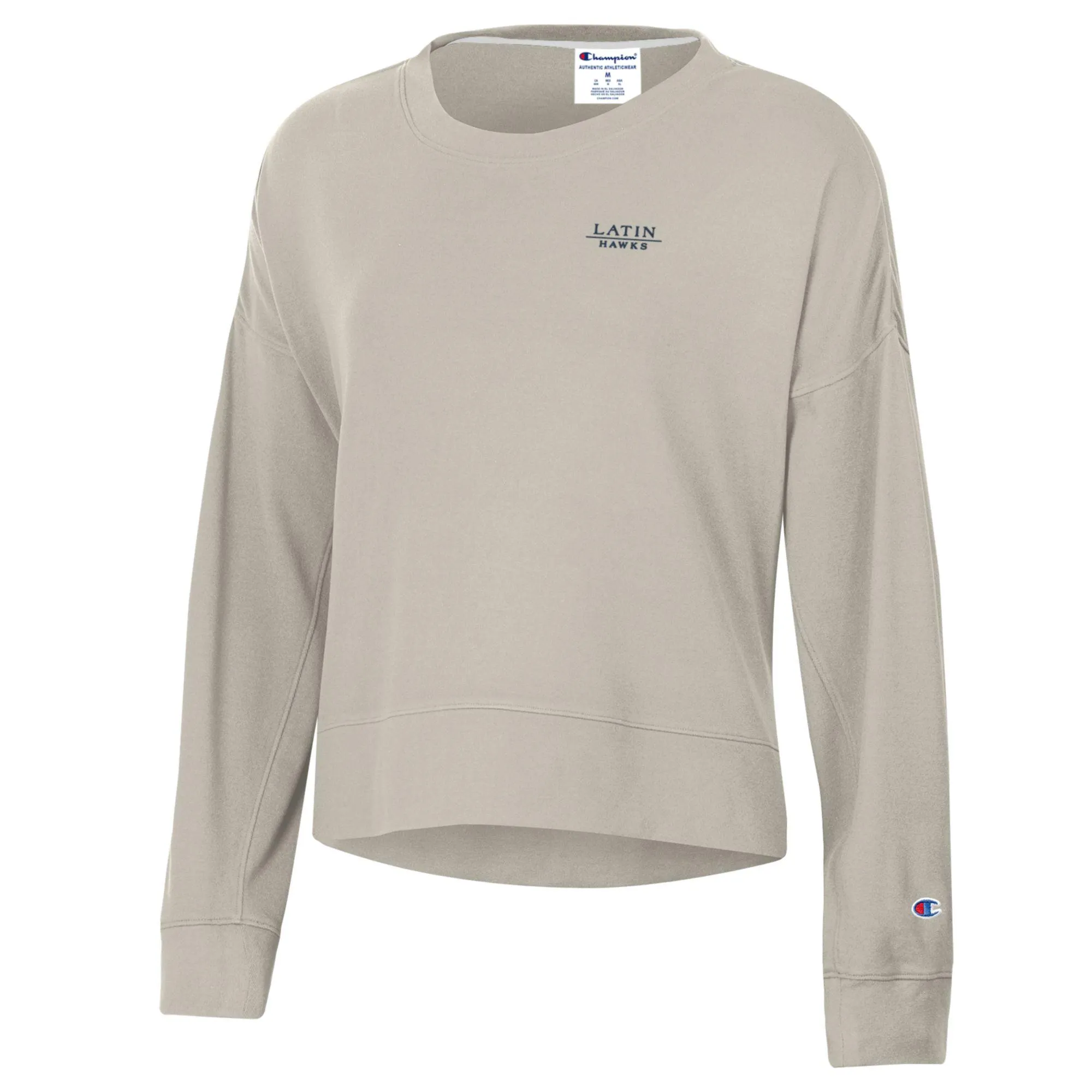Womens Sueded Touch Crew